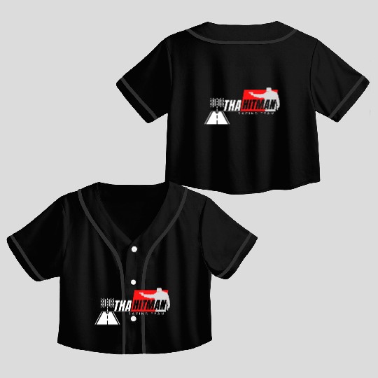 Tha Hitman Racing Team Crop Top Baseball Jerseys