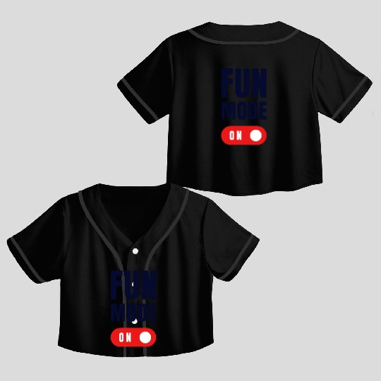 Black Colorful Dubai The Leading City in the World Crop Top Baseball Jerseys