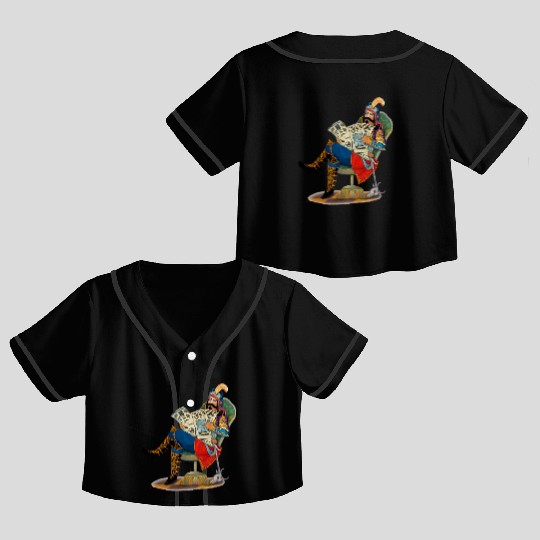 Tooran Times Persian Inspired Crop Top Baseball Jerseys