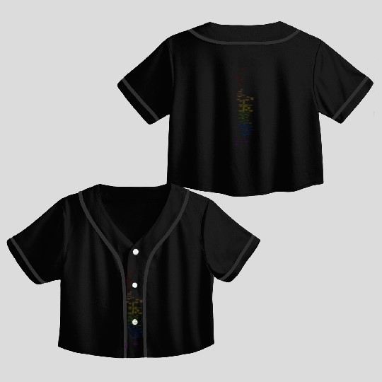NYC Manhattan Pride Crop Top Baseball Jerseys