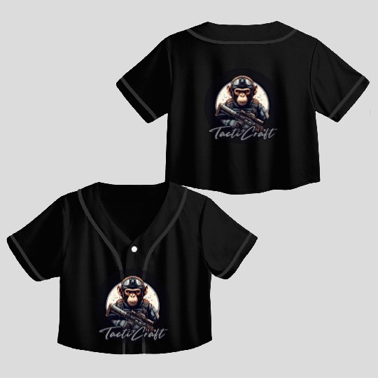 Ape Strong Crop Top Baseball Jerseys