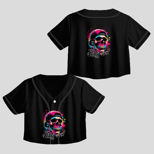 Totenkopf Stay cool Crop Top Baseball Jerseys