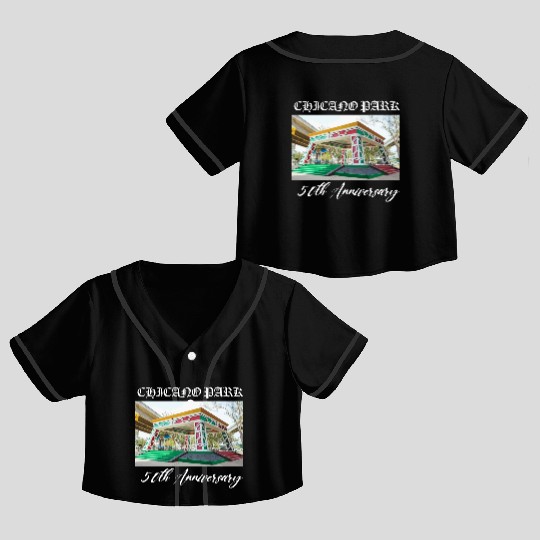 50th anniversary Chicano park Crop Top Baseball Jerseys