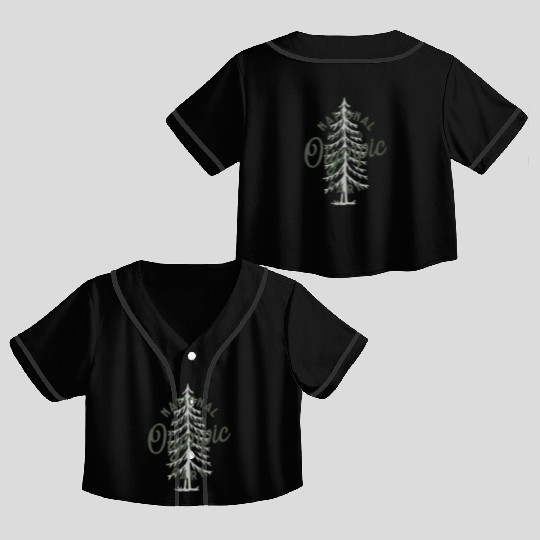 Olympic National Park Crop Top Baseball Jerseys