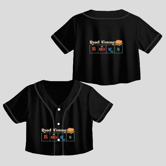 Science Of Reading Teacher more Books Literacy Crop Top Baseball Jerseys