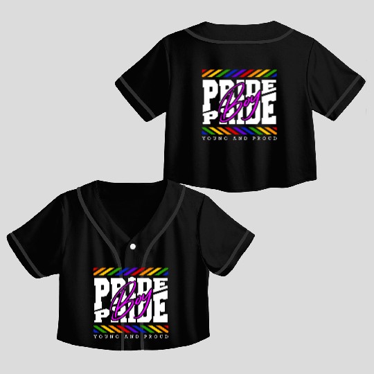 Love Is Love Pride Colors Of Rainbow Equality fun Crop Top Baseball Jerseys