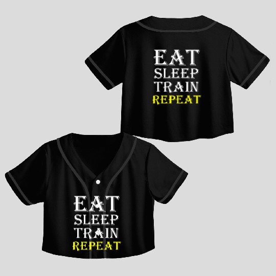 Motivation Clothing Workout Premium Crop Top Baseball Jerseys