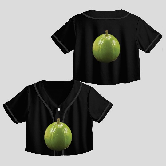 Guava Realistic Crop Top Baseball Jerseys