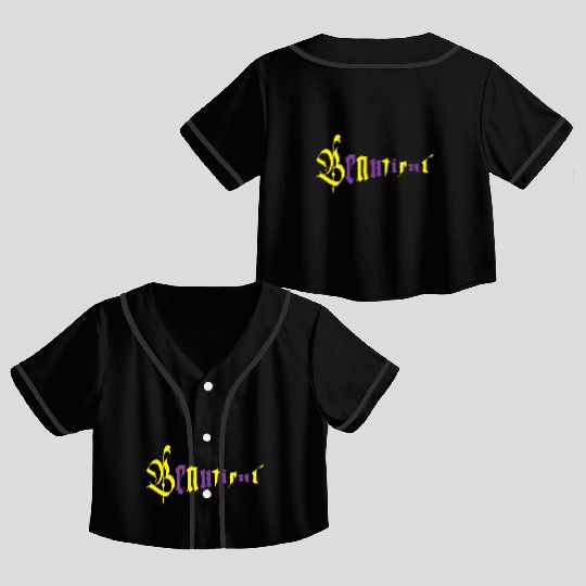 beautiful Crop Top Baseball Jerseys