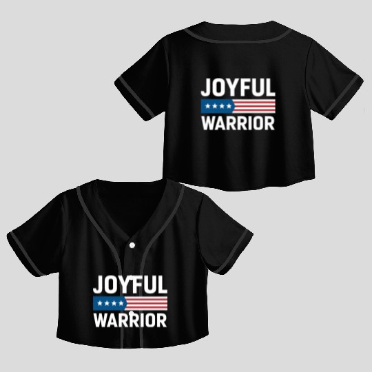Joyful Warrior American Crop Top Baseball Jerseys