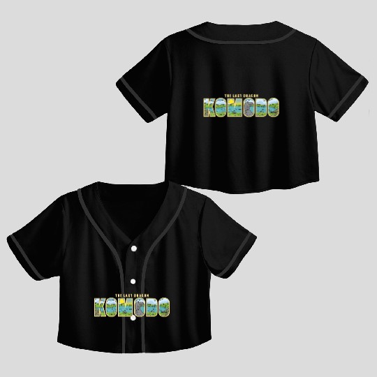 The Last Dragon Komodo Crop Top Baseball Jerseys
