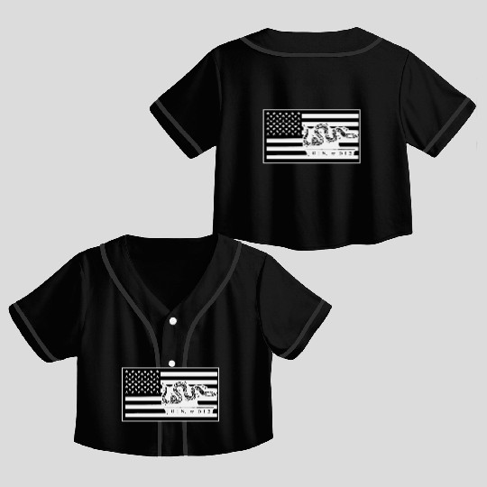 Join Or Die Flag 1776 LIKE US ON FACEBOOK # Crop Top Baseball Jerseys