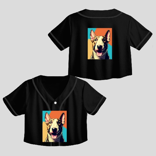 Bully Patterns Crop Top Baseball Jerseys