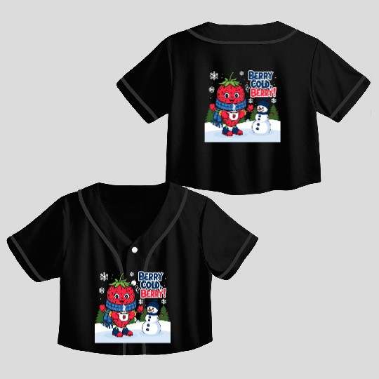 Berry Cold Berry Crop Top Baseball Jerseys