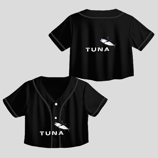 TUNA Crop Top Baseball Jerseys