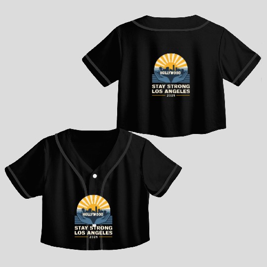 Los Angeles 2025 - Strength in Unity Crop Top Baseball Jerseys