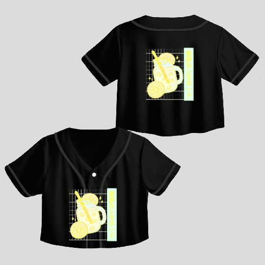 Lemonade Crop Top Baseball Jerseys