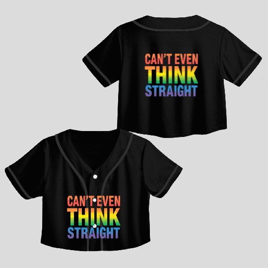 Pride LGBTQ Pride Rainbow Pride Gay Pride LGBTQ Crop Top Baseball Jerseys