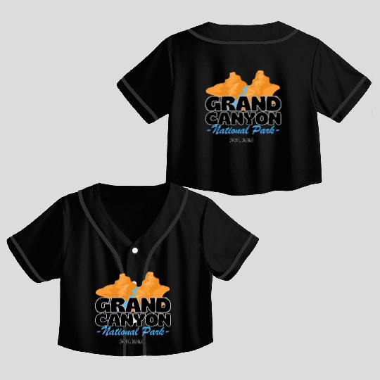 Grand Canyon Crop Top Baseball Jerseys