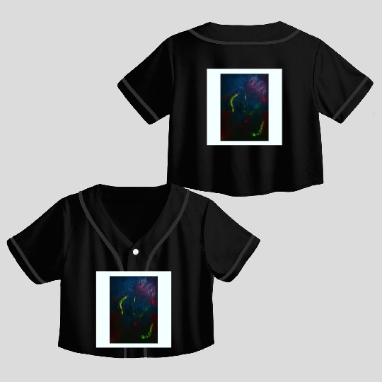 Delta Crop Top Baseball Jerseys