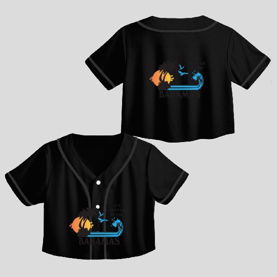 Step Brothers Bahamas Crop Top Baseball Jerseys