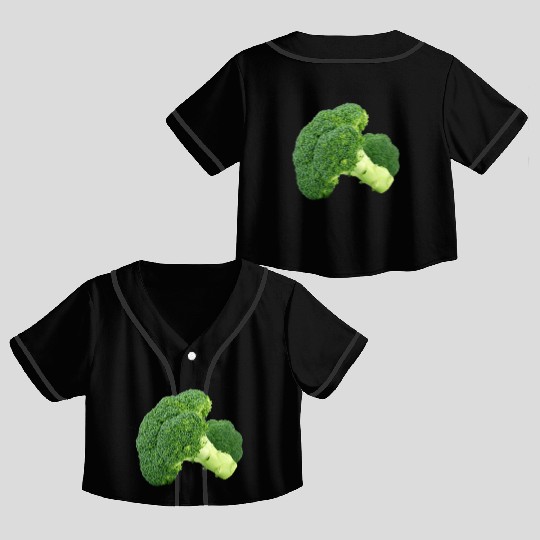broccoli-1450274__340 Crop Top Baseball Jerseys