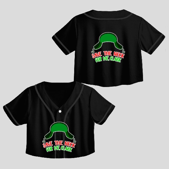 Griswold Christmas Vacation Crop Top Baseball Jerseys