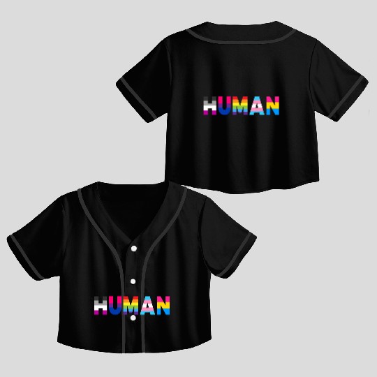 Human Crop Top Baseball Jerseys