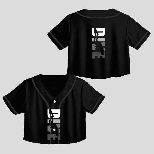 Dive Scuba Diving Crop Top Baseball Jerseys