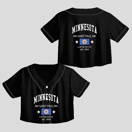 Minnesota Crop Top Baseball Jerseys