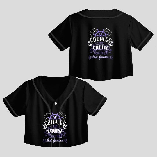 Cruise Couples Crop Top Baseball Jerseys