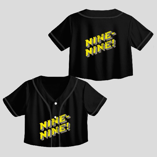 Brooklyn Nine Nine Crop Top Baseball Jerseys