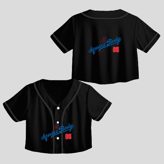 1985 Square Body Crop Top Baseball Jerseys
