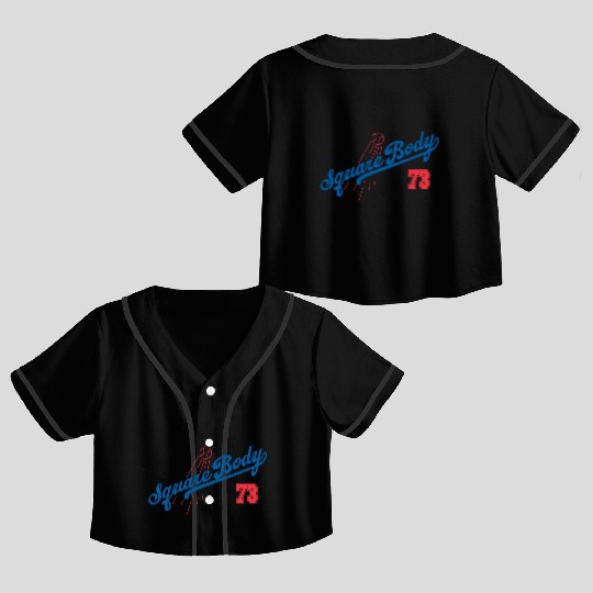 1973 Square Body Crop Top Baseball Jerseys