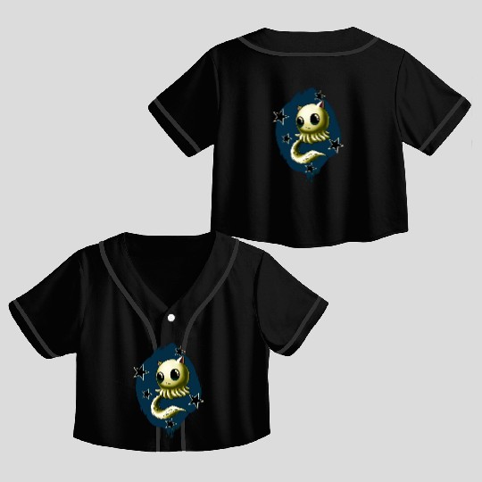 octopus Crop Top Baseball Jerseys