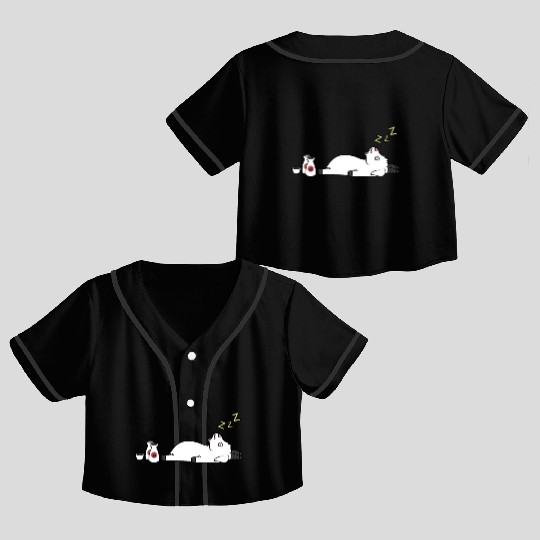 Goat Sake Drunk Crop Top Baseball Jerseys