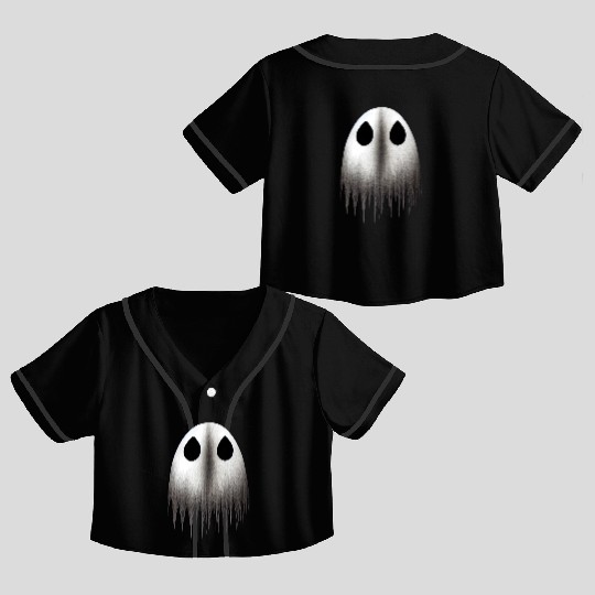Ghost Classic Crop Top Baseball Jerseys