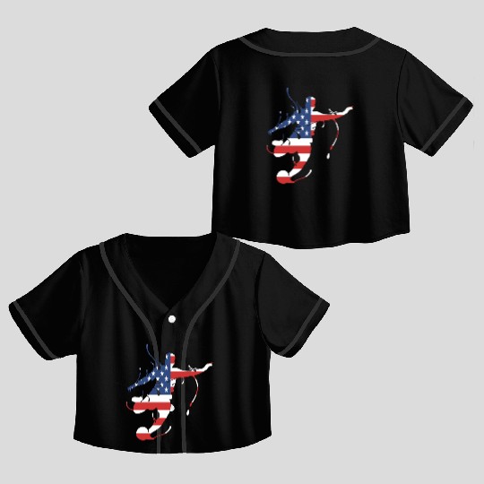World Championship USA Champions 2022 Crop Top Baseball Jerseys