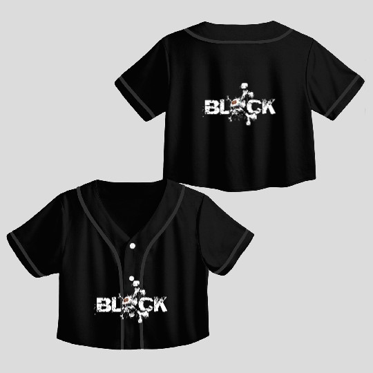 ken block 43 Crop Top Baseball Jerseys