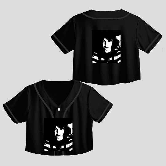 wednesday Crop Top Baseball Jerseys