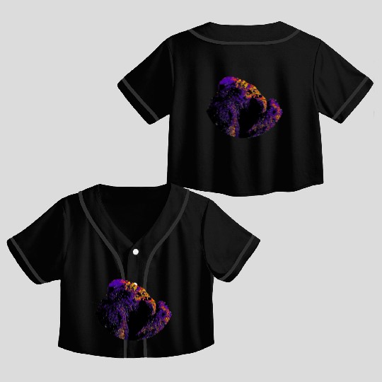 Gorilla Crop Top Baseball Jerseys