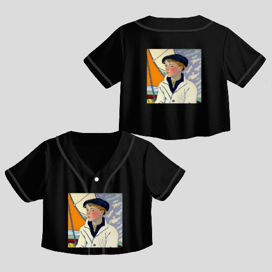 The Voyage Continues Sailor Boy Matisse Crop Top Baseball Jerseys