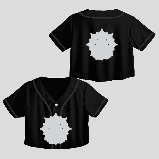 Yoga Mandala Crop Top Baseball Jerseys