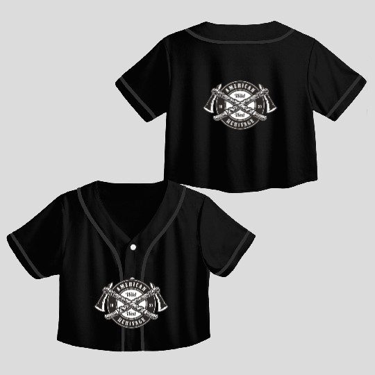 AMERICAN WILD WEST HERITAGE 1830 Crop Top Baseball Jerseys