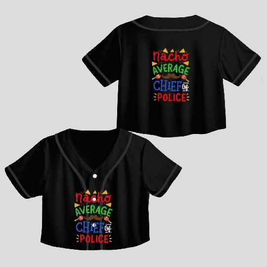 Chief Police Cinco De Mayo Crop Top Baseball Jerseys
