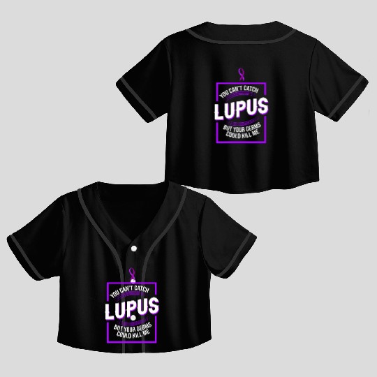 Lupus Catch Survivor Warrior Crop Top Baseball Jerseys