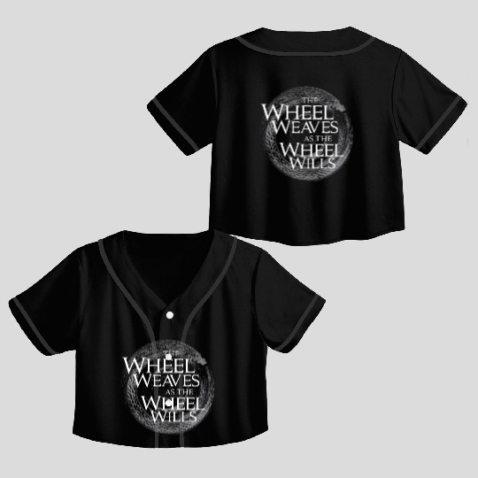 The Wheel Of Time The Wheel Weaves Crop Top Baseball Jerseys