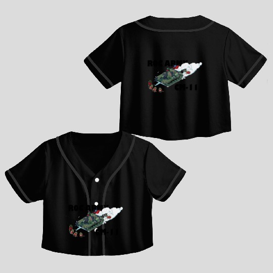 Roc army CM-11 TANK Crop Top Baseball Jerseys