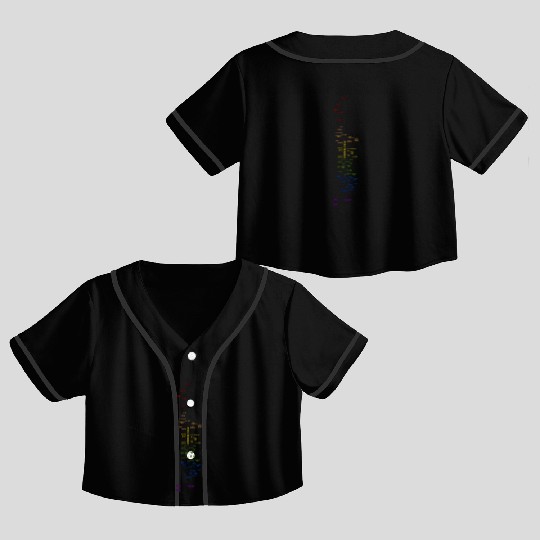 NYC Manhattan Pride Crop Top Baseball Jerseys