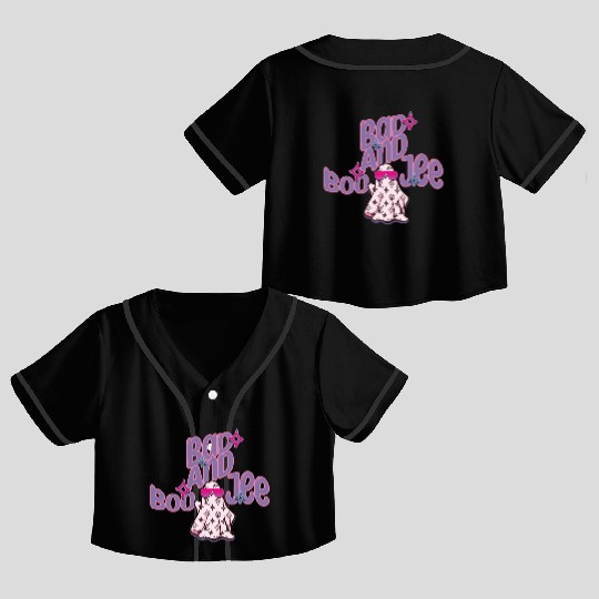 Bad and Boo-Jee Chic Crop Top Baseball Jerseys